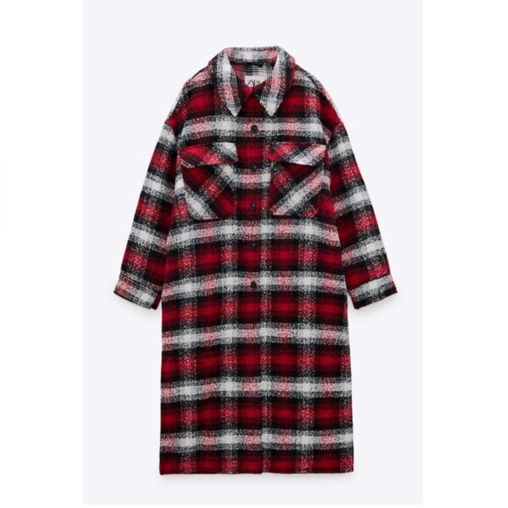 Zara overcoat Shacket